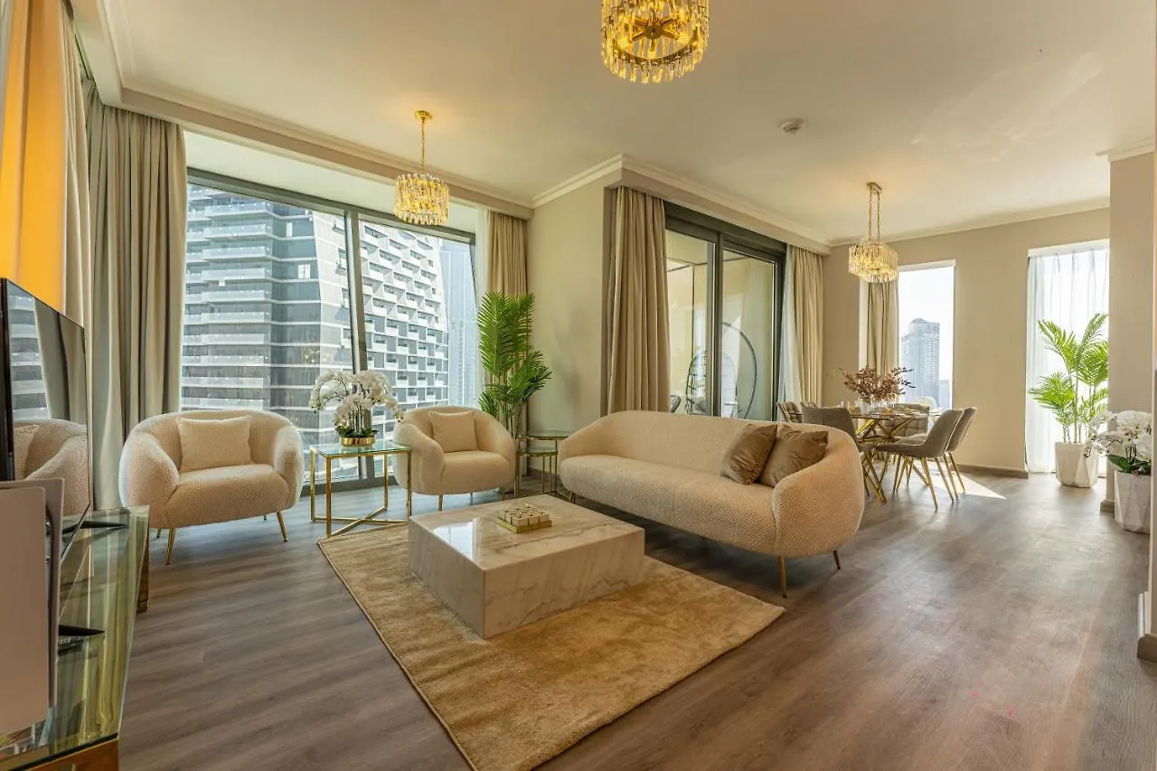 First Class 3Br With Full Burj Khalifa And Fountain View Daire Dubai
