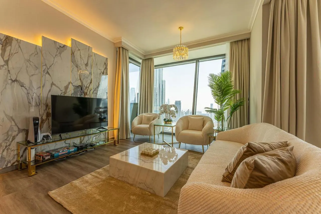 First Class 3Br With Full Burj Khalifa And Fountain View Daire Dubai Birleşik Arap Emirlikleri